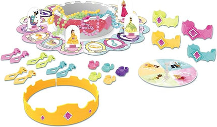 Hasbro Gaming Pretty Pretty Princess: Edition Board Game Featuring Disney Princesses, Jewelry Dress-Up Game for Kids Ages 5 and Up, for 2-4 Players (Amazon Exclusive)