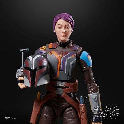 STAR WARS The Black Series Sabine Wren, Ahsoka 6-Inch Action Figures, Ages 4 and Up