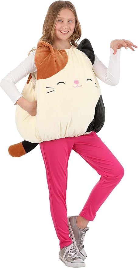 Squishmallows - Original Cam The Cat Character Vest Halloween Costume Standard