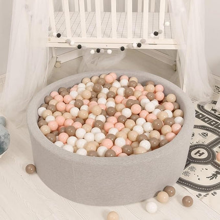 GOGOSO Ball Pit Balls for Toddlers Kids Plastic Balls for Ball-Pit Playpen Pool Baby Play Pastel BPA-Free Non Toxic Play Pastel Crush Proof Bal 50 100 200 500 1000 Count