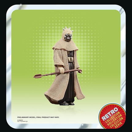 STAR WARS Retro Collection Tusken Warrior, The Book of Boba Fett 3.75 Inch Collectible Action Figures, Ages 4 and Up