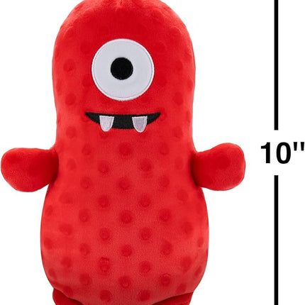 Squishmallows Original Yo Gabba Gabba! 10in Muno HugMees – Ultrasoft Official Jazwares Plush (Medium-Sized)