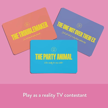 Lovestruck - Reality TV Party Board Game | 5-10 Players, for Groups, Adult Game Night, No TV Knowledge Needed, Social Deduction