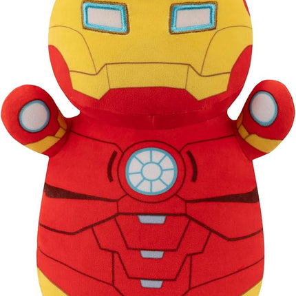 Squishmallows Original Marvel Spidey and His Amazing Friends 10-Inch Iron Man HugMees - Medium-Sized Ultrasoft Official Jazwares Plush