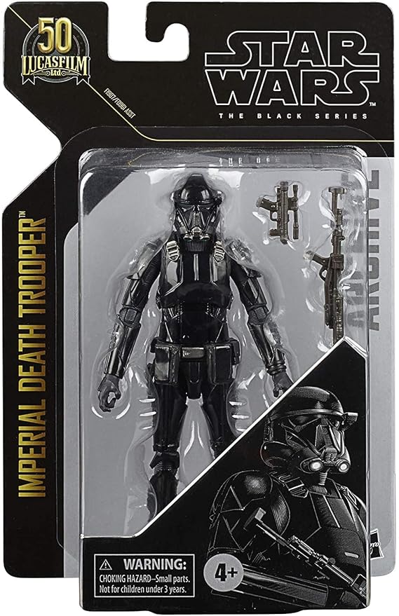 STAR WARS The Black Series Archive Imperial Death Trooper 6-Inch-Scale Rogue One: A Story Lucasfilm 50th Anniversary Action Figure