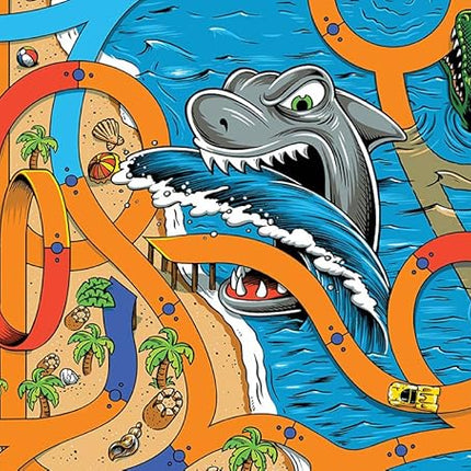 Hot Wheels - Kids Floor Puzzle. Educational Gifts for Boys and Girls. Colorful Pieces Fit Together Perfectly. Great Preschool Aged Learning Gift.