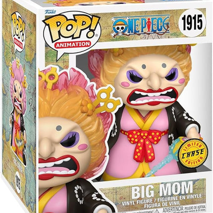 Funko Pop Super: One Piece - Big Mom - (Kimono) - 1/6 Odds for Rare Chase Variant - Collectable Vinyl Figure - Gift Idea - Official Merchandise - Toys for Kids & Adults - Anime Fans