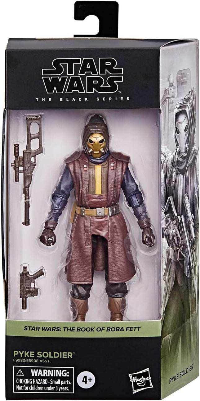 STAR WARS The Black Series Pyke Soldier, The Book of Boba Fett 6-Inch Collectible Action Figures, Ages 4 and Up