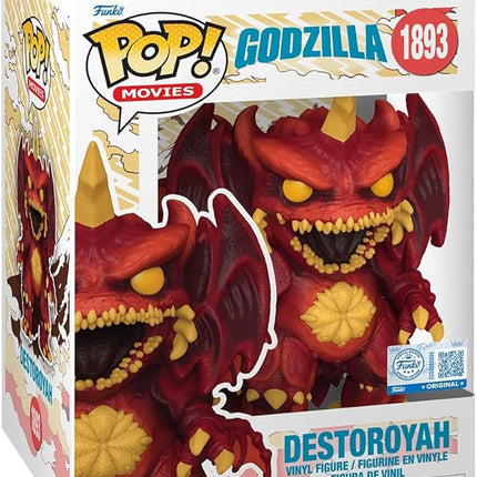 Funko Pop! Premium: Godzilla - Destoroyah - Retro Futurism Destroyah - Amazon Exclusive - Collectable Vinyl Figure - Gift Idea - Official Merchandise - Toys for Kids & Adults - Movies Fans