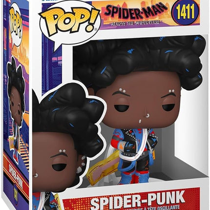 Funko POP! Marvel: Spider-Man Across The Spider-Verse - Spider-Punk - Unmasked - Collectable Vinyl Figure - Gift Idea - Official Merchandise - for Kids & Adults - Movies Fans