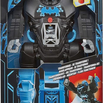 Fisher-Price Imaginext DC Super Friends Batman Toy Bat-Tech Batbot Playset 2-Ft-Tall Robot with Lights & Sounds for Pretend Play Kids Ages 3+ Years