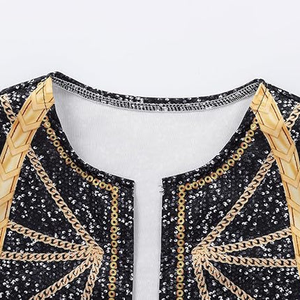 Girls Demon Pop Singer Hunters Costume 3-14 Years Stage Dance Idol Cosplay Outfit, Kids Halloween Costumes