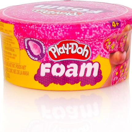 Play-Doh Foam, Pink Compound, Cotton Candy Scent, Single 3 oz. Can