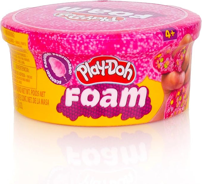 Play-Doh Foam, Pink Compound, Cotton Candy Scent, Single 3 oz. Can