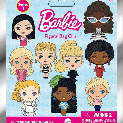 Barbie 3D Foam Bag Clip, Series 1 (1 Piece)