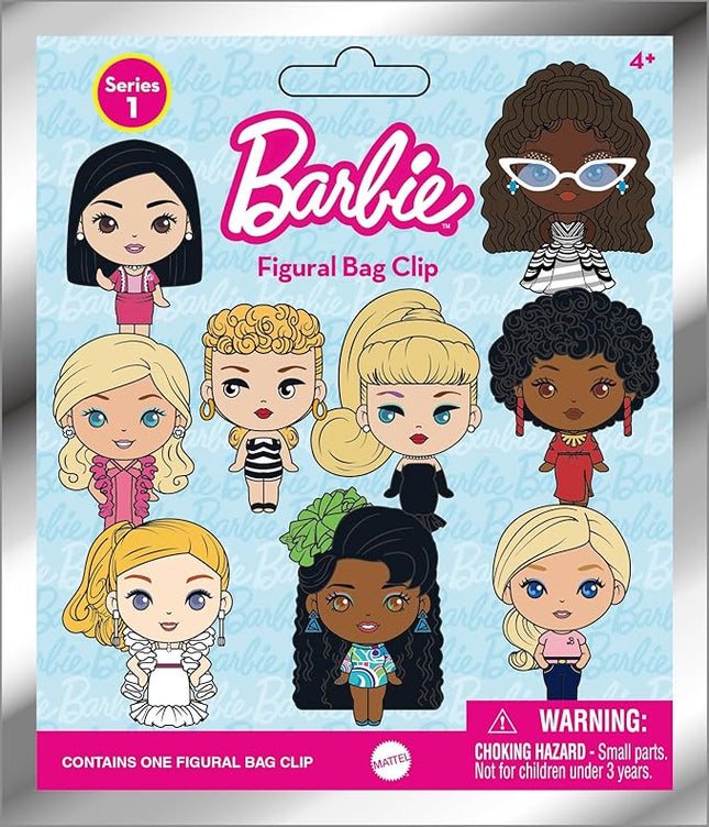 Barbie 3D Foam Bag Clip, Series 1 (1 Piece)