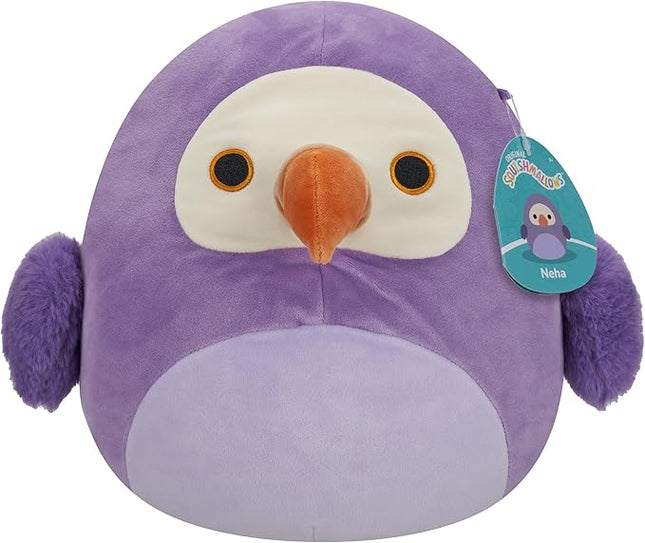 Squishmallows Original 11in Neha The Purple Dodo Bird – Official Jazwares Plush (Medium-Sized)
