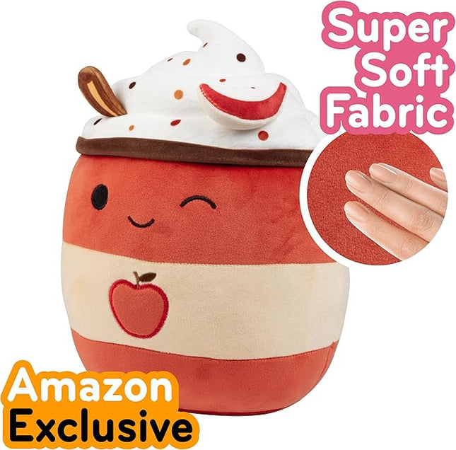 Squishmallows Original 10-Inch Mead The Apple Cider Spiced Latte- Official Jazwares Autumn 2025 Amazon Exclusive Plush - Collectible Soft & Squishy Stuffed Animal Toy - Gift for Kids, Girls & Boys