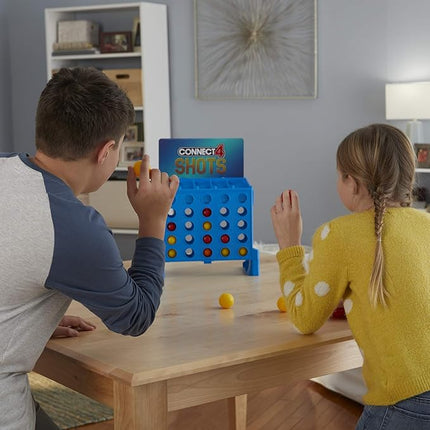 Hasbro Gaming Connect 4 Shots Board Game Activity for Kids Ages 8+, Active Games for Families, 2 Player Game, Kids Games and Gifts (Amazon Exclusive)