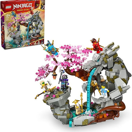 LEGO NINJAGO Dragon Stone Shrine, Build and Display Ninja Toy with 6 Ninja Action Figures, Advanced Building Ninja Kit, Birthday Gift Idea for Boys and Girls Ages 13 Years Old and Up, 71819