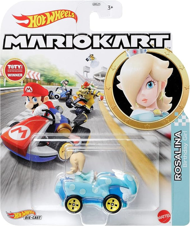 Hot Wheels Mario Kart Rosalina Diecast Car [Birthday Girl]