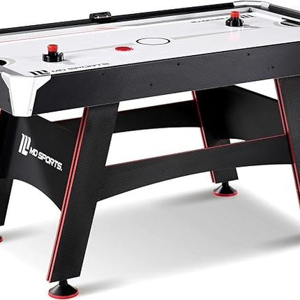 MD Sports Air Hockey Table with Arcade Electronic Scorer, Perfect for Family Game Rooms