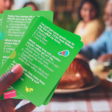 SUSSED “What Would You Do?” Pocket-Sized Question Cards – 231 Fun Conversation Starters for Teens Ages 15+ & Adults | Gift for Travel, Office, Friends & Road Trips