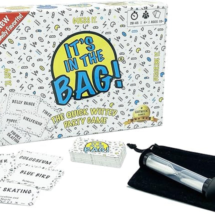 It’s in The Bag - Ultimate Family Game for Game Night, 3 Rounds of Wild Easy Fun! Best Board and Party Games for Adults, Groups, and Kids