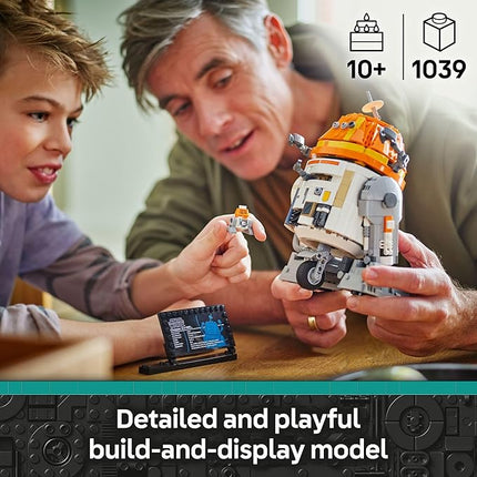 LEGO Star Wars: Ahsoka Chopper (C1-10P) Astromech Droid Set - Building Toy for Kids, Ages 10+ - Makes a Great Gift for Boys and Girls - Model Kit and Room Decor Idea for Sci-Fi Adventure Fans - 75416