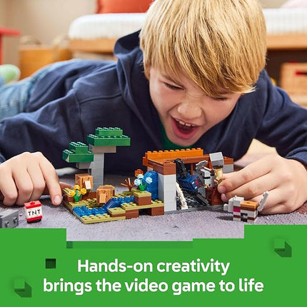 LEGO Minecraft The Armadillo Mine Expedition Toy Figures and Playset - Building Minecraft Toy for Kids, Boys and Girls, Ages 8+ - with Gaming Figures for Pretend Play - Gift Idea for Birthdays - 21269