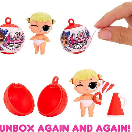 L.O.L. Surprise! Lil Sisters- with Collectible Doll, 5 Surprises, Mini Ball, Limited Edition Dolls- Great Gift for Girls Age 4+