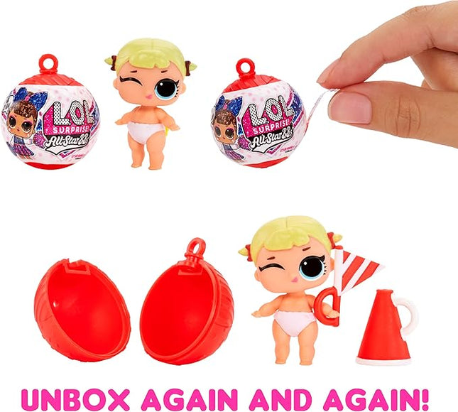 L.O.L. Surprise! Lil Sisters- with Collectible Doll, 5 Surprises, Mini Ball, Limited Edition Dolls- Great Gift for Girls Age 4+