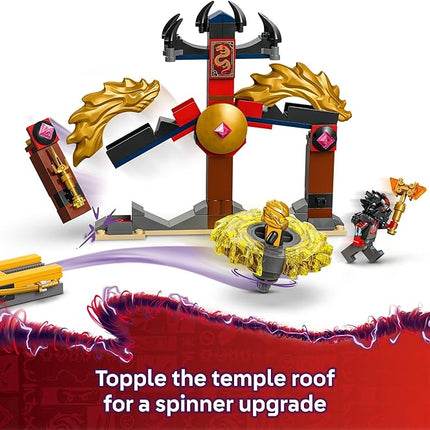 LEGO NINJAGO Dragon Spinjitzu Battle Pack - Spinning Blade Building Toy for Kids, Boys and Girls, Ages 6+ - with 2 Minifigures - Gift Idea for Birthdays - 71826