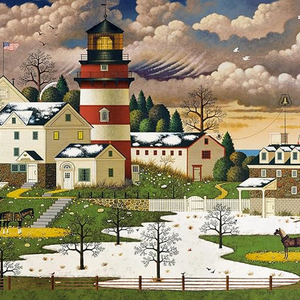 Buffalo Games - Charles Wysocki - Twilight Sentinel - 1000 Piece Jigsaw Puzzle for Adults -Challenging Puzzle Perfect for Game Nights - Finished Size is 26.75 x 19.75