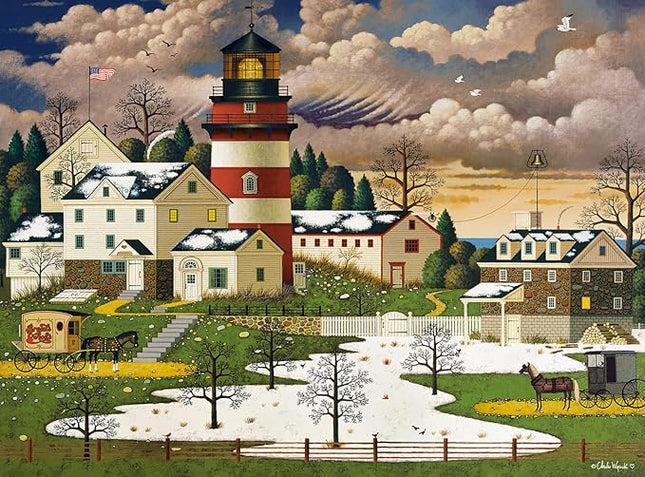 Buffalo Games - Charles Wysocki - Twilight Sentinel - 1000 Piece Jigsaw Puzzle for Adults -Challenging Puzzle Perfect for Game Nights - Finished Size is 26.75 x 19.75