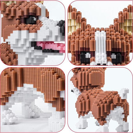 Micro Building Blocks Kit (2 Boxes to Complete 1 Model) - Creative STEM Toys for Adults & Kids