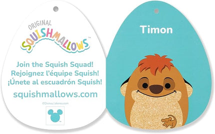 Squishmallows Original Disney 14-Inch Timon - Official Jazwares Plush (Large)
