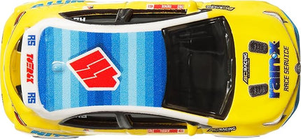 Hot Wheels Premium Car Culture Collectible Toy Car, 1:64 Scale Die-Cast Toyota Corolla GR, Slide Street Vehicle with Real Riders Tires