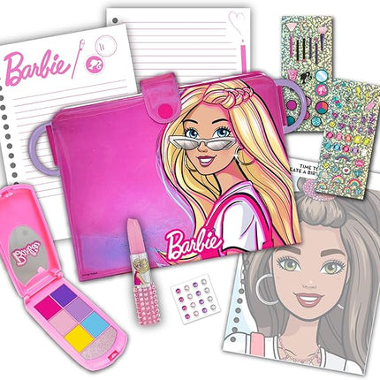 Barbie Activity Purse, 8-Piece Draw and Paint Creativity Set, Kids Toys for Ages 3 Up
