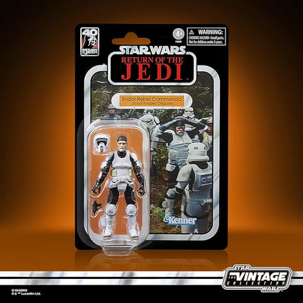 STAR WARS The Vintage Collection Endor Bunker, Return of The Jedi 3.75-Inch Collectible Playset with Action Figure, Ages 4 and Up