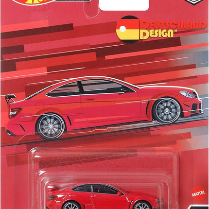 Hot Wheels Car Culture Circuit Legend Mercedes-Benz C63 AMG Coupe Black Series, Premium 1:64 Scale Die-Cast Vehicle
