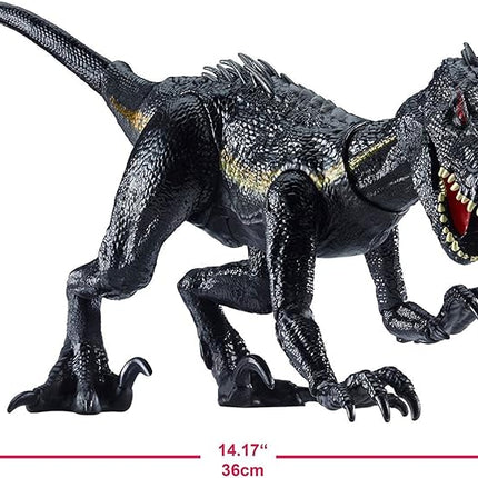 Mattel Jurassic World Fallen Kingdom Indoraptor Dinosaur Action Figure with Movable Joints, Toy