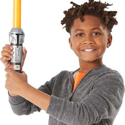 STAR WARS Lightsaber Squad 3-Pack, The Mandalorian, Ahsoka, and Darth Vader Lightsabers, Toys for 4 Year Old Boys and Girls (Amazon Exclusive)