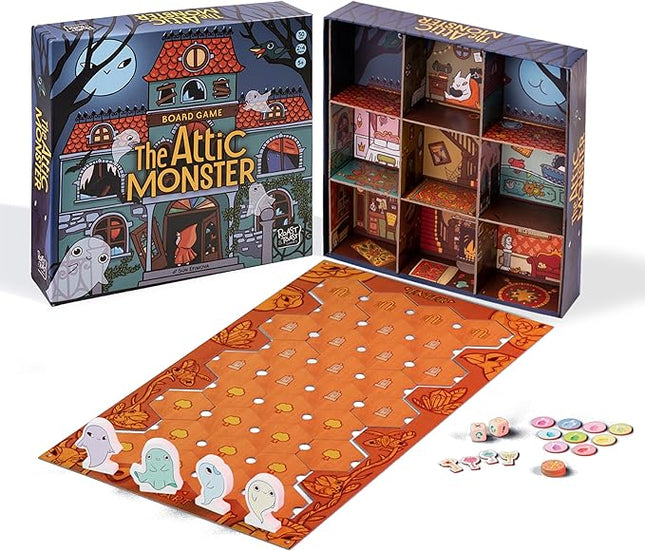 The Attic Monster | Family Board Game | Board Game for Adults and Family | Adventure Board Game | Ages 5+ | for 2 to 4 Players | Average Playtime 30 Minutes…