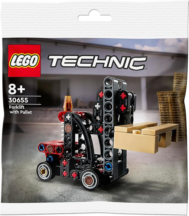 LEGO Technic Gabelstapler mit Palette 30655