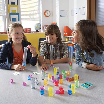 Educational Insights Fraction Formula - 3rd Grade Math Games, Fractions Manipulatives and Fraction Flash Cards, Kids Math Games for The Classroom or Home, Teaching Fractions for Kids Ages 8+