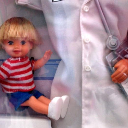 Dr. Ken & Little Patient Tommy Barbie Doll Set