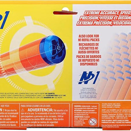 Nerf N Series Ward Blaster, 2 N1 Darts Compatible Only N Series Blasters, Kids Outdoor Games, Ages 8+
