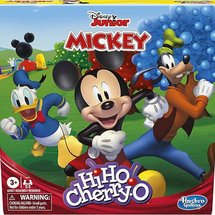 Hasbro Gaming Hi Ho Cherry-O Game Disney Mickey Mouse Clubhouse Edition (Amazon Exclusive)