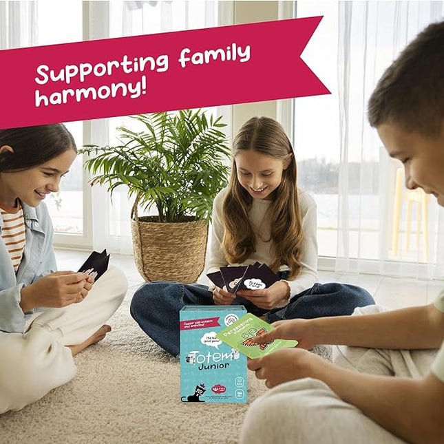 Totem Junior – Therapy Game for Kids | Self-Esteem & Team Building Card Game for Ages 5 and Up | SEL Activities for Children | Mindfulness & Counseling Tool for Home, Classroom & Family Bonding